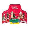 ETS – Tee Adventskalender 2023 rot, 24 verschiedene BIO Tees: Früchtetee, Kräutertee, Grüner Tee, Schwarzer Tee, Chai