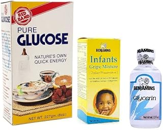 Baby Care Combo Kit Includes Red Band Glucose Benjamins Gripe Mixture Benjamins Glycerin Oil