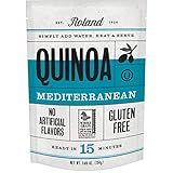 Roland Foods Mediterranean Seasoned Quinoa, Gluten Free, Specialty Imported Food, 5.46 Ounce (Pack...