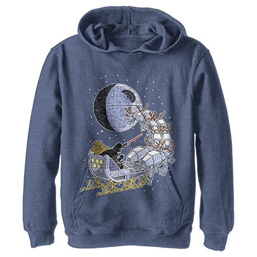 Sweat à capuche garçon Vader Sleigh idéal pour l'école et le jeu