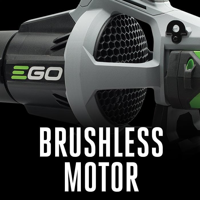 Image of EGO Power+ LB5302 3-Speed Turbo 56-Volt 530 CFM Cordless Leaf Blower (2.5Ah Battery and Charger Included) + AN5300 Blower Flat Nozzle
