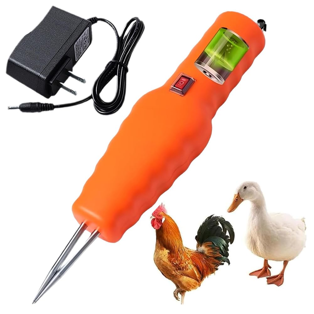 MRKU Electric Chicken Plucker,Automatic Handheld Poultry Feather Removal Machine