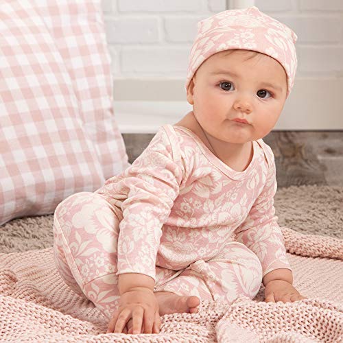 Tesa Babe Baby Girl Clothes Soft Cotton One-Piece Coverall Romper Jumpsuit Gift Set For Infant Girls Newborn To Toddlers Floral Print (Newborn) #TOP1