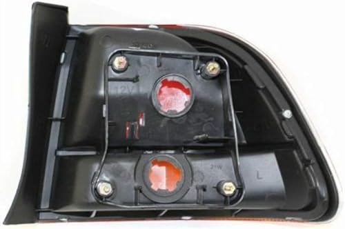 Miniatura 7 de Para 1996 1997 1998 Honda Civic luz trasera lado conductor unidad HO2800117 4dr para sedán cuarto panel montado-reemplaza 33551-S04-A02