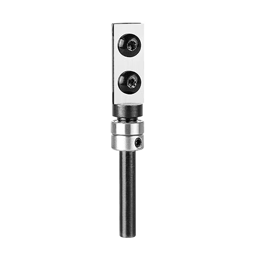 SpeTool Broca de carburo de inserción de vástago de 14 con rodamiento superior 12 de diámetro de corte cuchillas intercambiables patrón plantilla