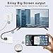 [Apple MFi Certified] Lightning to HDMI Adapter for iPhone, 1080P Lightning Digital AV Adapter Sync Screen Converter with Charging Port for iPhone 14/13/12/11/XS/XR/X/8/iPad to HDTV/Projector/Monitor