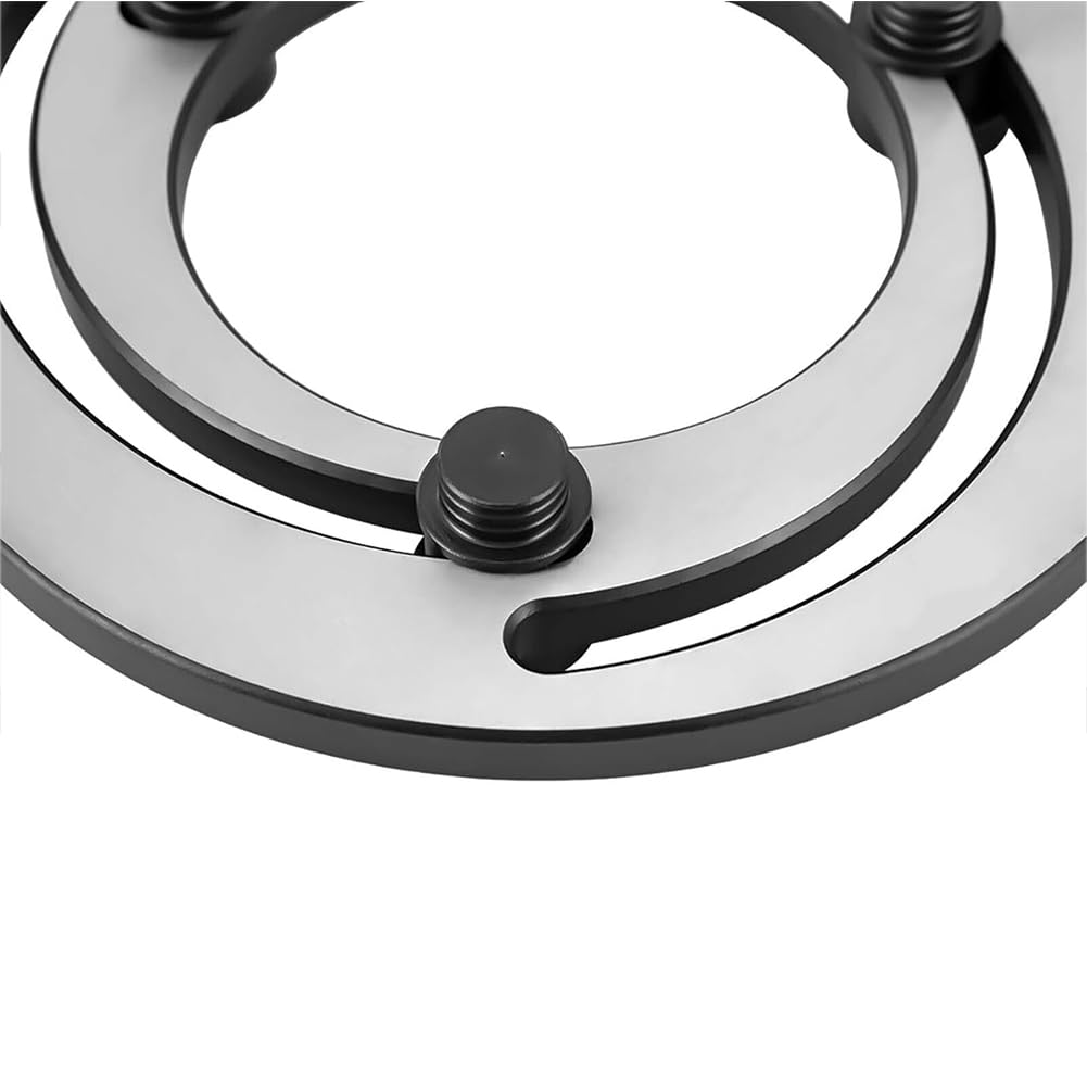 Tondeuse hydraulique à trois mâchoires, bague d'alésage réglable pour tour CNC, dispositif de réparation d'alésage, 25,4 cm
