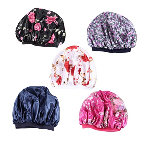Bonnet large à large bord DOITOOL pour protéger les cheveux bouclés - 4