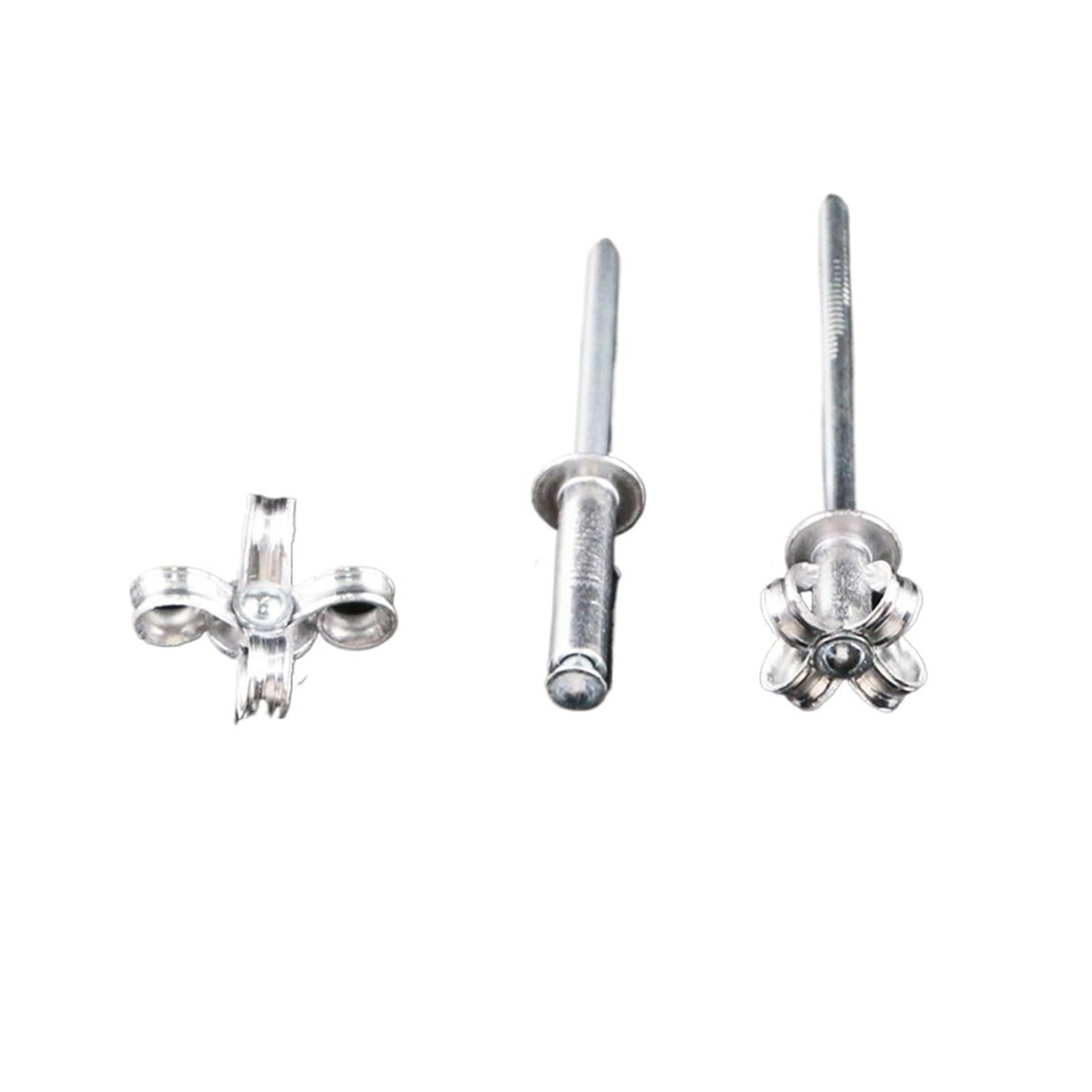 Lrfnkct 50Pcs Pop Rivets, 30/ Aluminium Blind Rivet Pulling Rivets 3.2 4.0 5.0Mm Aluminum