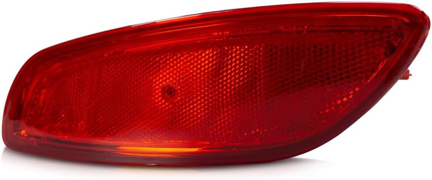 KarParts360 For Hyundai Santa Fe Rear Bumper Reflector 2010 2011 2012 Passenger Side DOT Certified For HY1185107 | 92409-2B510