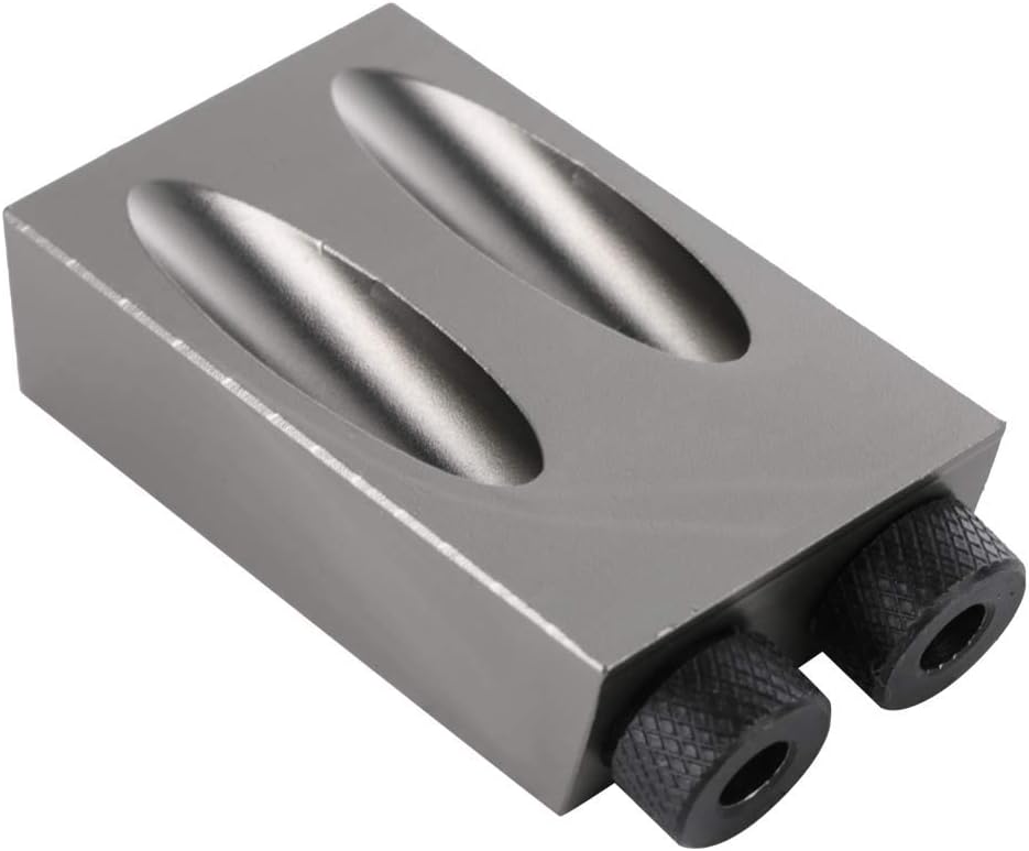 7pcs Hole Positioner Pocket Hole Jig Woodworking Drilling Locator Kit