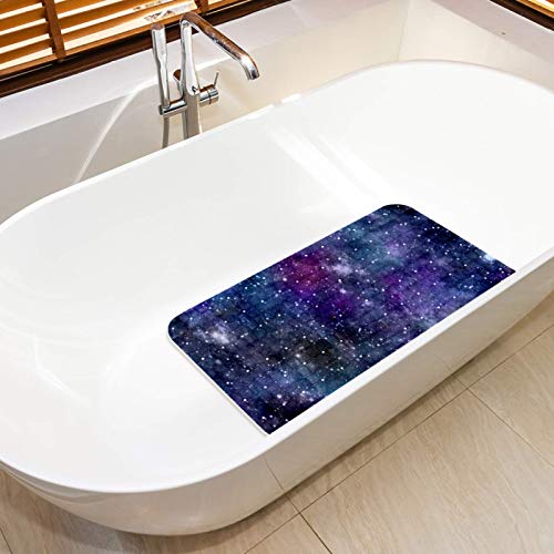 Tapis de douche antidérapant galaxie 67x37 cm pour bébé - 6
