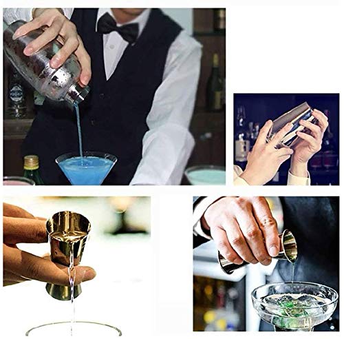 Kit Bartender: Juego de 10 piezas con coctelera y accesorios miniatura 6