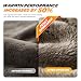 TANSTC Fahrradhandschuhe Herren Winterhandschuhe Winter Warme Handschuhe Elastisch Touchscreen Thermohandschuhe Winddichte rutschfest Skihandschuhe Damen Atmungsaktiv Sporthandschuhe, L