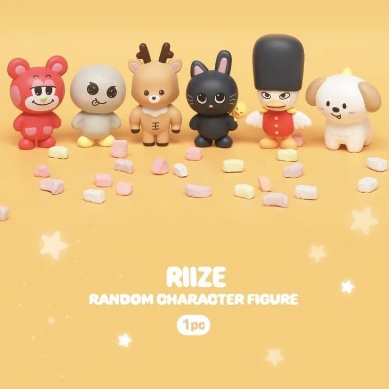 RIIZE 2026 Official Random Character Figure, K-pop Collectible Toy, Factory Sealed, SM Entertainment Merchandise