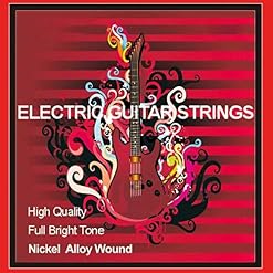 Guitare électrique E100 cordes en acier inoxydable Wound cordes Instrument de musique Accessoires pour Guitare (Color… - Les Beatles, Paul McCartney, John Lennon, RIngo Starr, George Harrison Guitare électrique E100 cordes en acier inoxydable Wound cordes Instrument de musique Accessoires pour Guitare (Color… – Image 2
