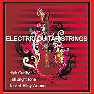 Guitare électrique E100 cordes en acier inoxydable Wound cordes Instrument de musique Accessoires pour Guitare (Color… - Les Beatles, Paul McCartney, John Lennon, RIngo Starr, George Harrison Guitare électrique E100 cordes en acier inoxydable Wound cordes Instrument de musique Accessoires pour Guitare (Color… – Image 2