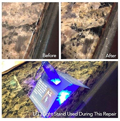 Black Diy Repair Kit Fix Granite Cultured Marble Stone Porcelain Onyx Tile Shower Sink Counter Chips #TOP4