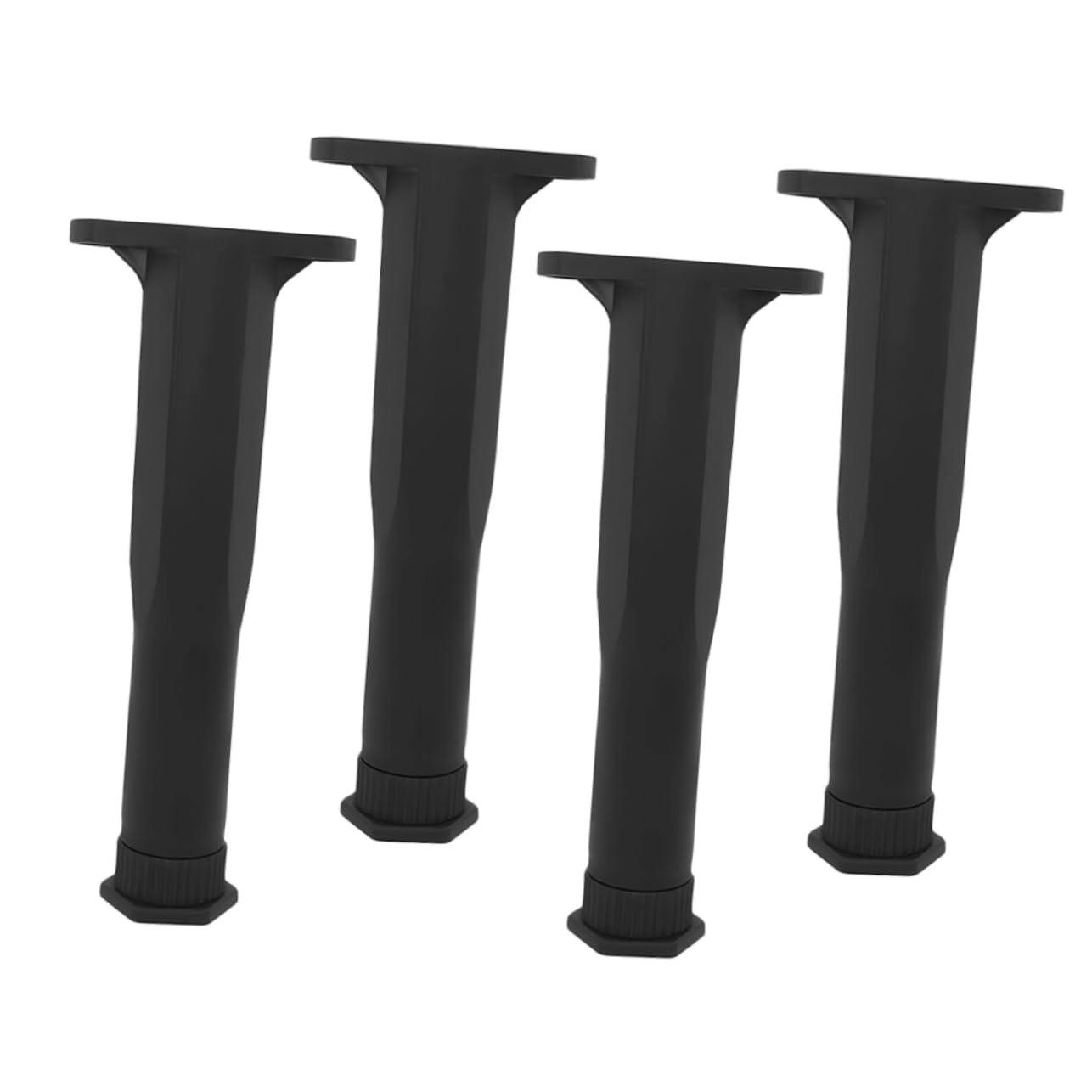 POPETPOP 4Pcs Adjustable Bed Leg Support Heavy Duty Replacement Legs with Shaped Design Height Adjustable Durable Material for Enhanced Stability and Comfort