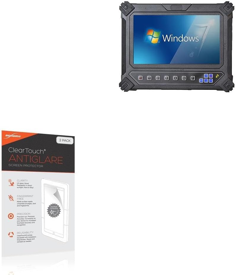 Tablet Technologies Conker NX10 Screen Protector, BoxWave [ClearTouch Anti-Glare (2-Pack)] Anti-Fingerprint Matte Film Skin for Tablet Technologies Conker NX10