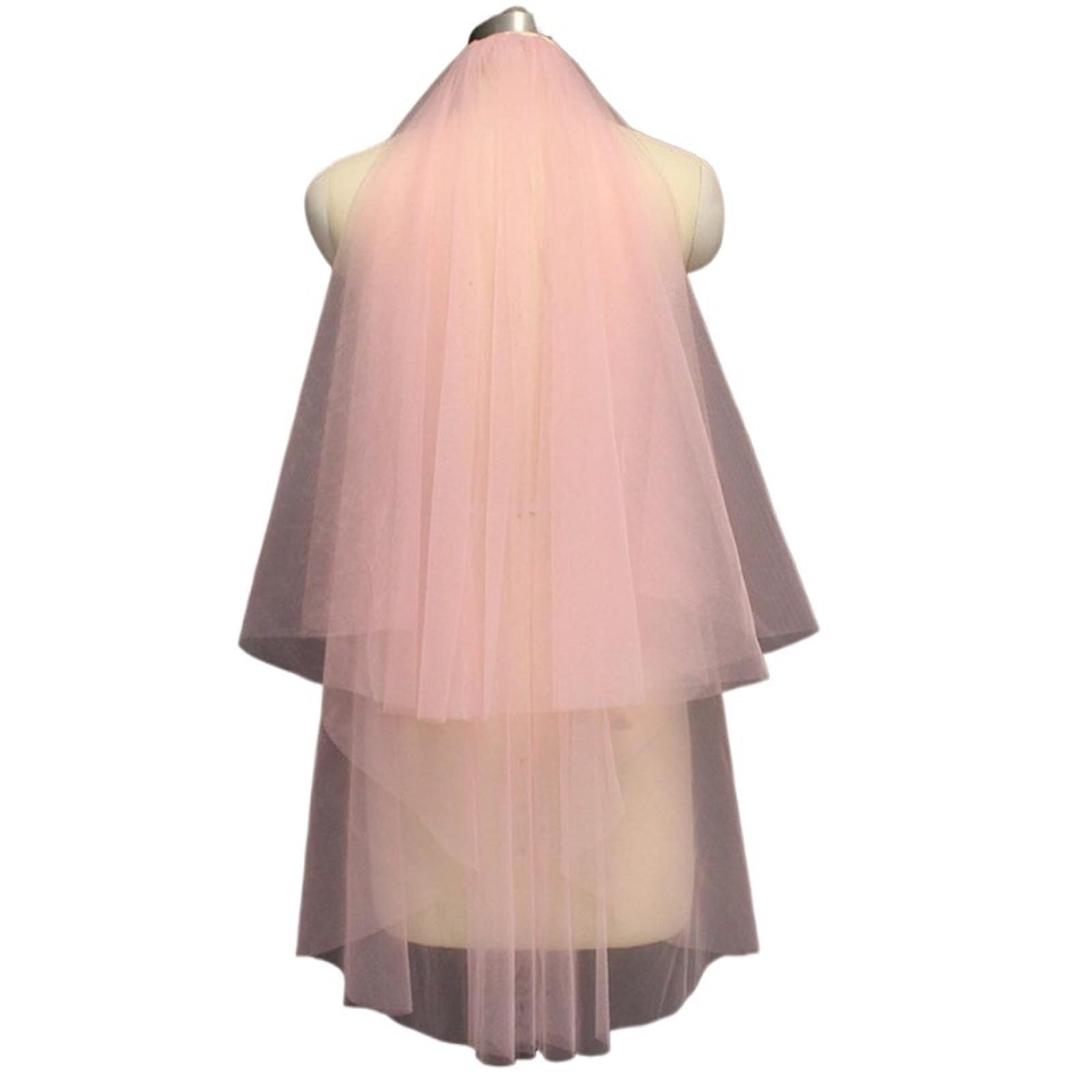 PALKSEUC Tulle Bridal Veil