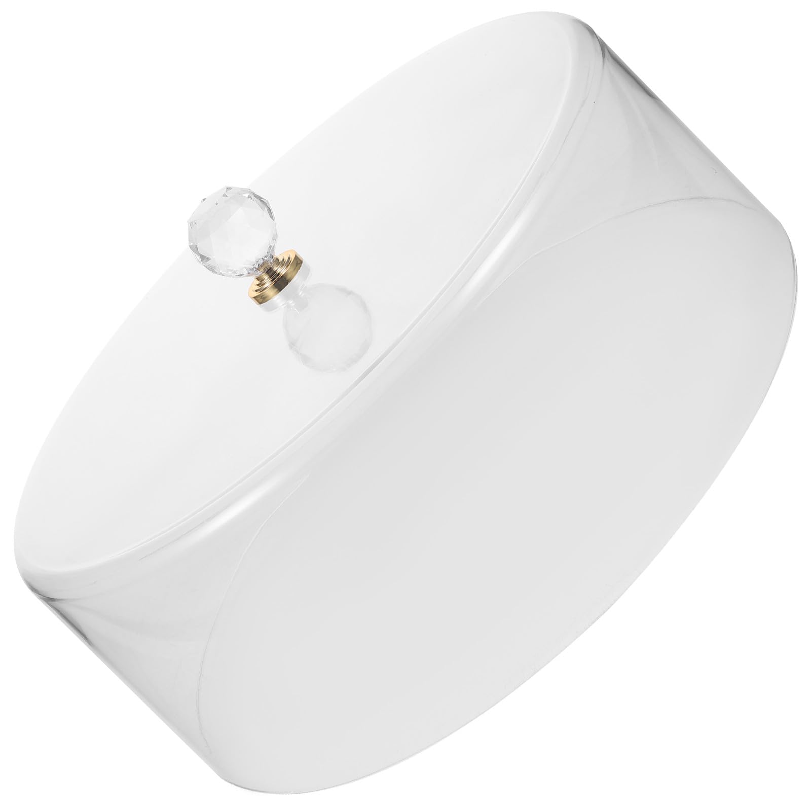 GALPADA Dôme Protecteur et Facile à Soulever à Gâteau en Acrylique Transparent pour Muffins et Cookies, pour Boutique de Gâteaux et Shower