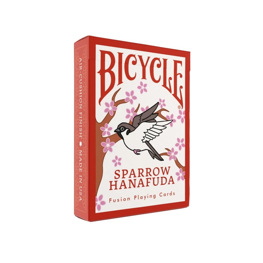 Bicycle Sparrow Hanafuda Fusion Edition Playing Cards – Japanese