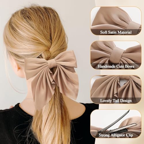 6 Piezas Lazos para el Cabello para Mujeres miniatura 2