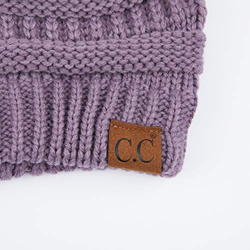 Image of Cambridge Select Thick Slouchy Knit Oversized Beanie Cap Hat