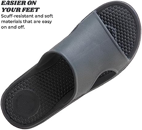 totes Men’s Slides - Lightweight Everywear Ara Pool & Beach Essentials for Men Review | Image 4
