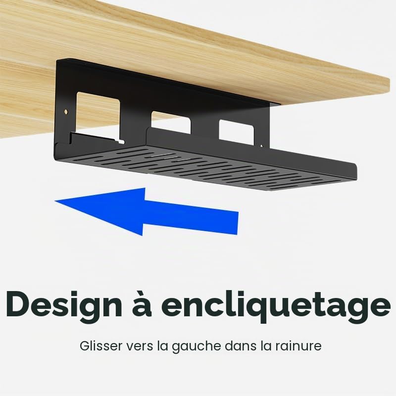 FlexiSpot Passe-Câbles, Gestion des Câbles de Bureau, CPM051 Chemin de Câbles Gestion des Câbles Flexible et Peu Encombrante 35 * 10 * 12cm(Noir)