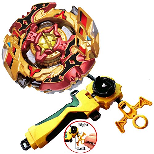 Bey Battle Evolution Blade Turbo God Bay B-128 Booster Super CHO-Z SPRIGGAN.OW.ZT Gyro Starter Set Gold Lr Launcher Grip Batting Top Games & Accessories Bey Burst Gaming Tops Spinning Toy Gift for Boy