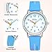 KDM Reloj Niño Niña Reloj Tiempo de Aprender Impermeable Relojes de Pulsera Analógico Deportivos de Cuarzo Azul Reloj Infantil Time Teacher Imagen de KDM Reloj Niño Niña Reloj Tiempo de Aprender Impermeable Relojes de Pulsera Analógico Deportivos de Cuarzo Azul Reloj Infantil Time Teacher