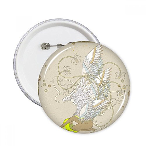 Vêtements décoration 5pcs cadeaux pins Japon Ukiyo-e pour vêtement terne