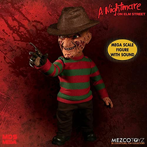 Figura de acción Mega Scale Freddy Krueger Mezco miniatura 6