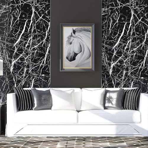 Image of Jig-Tik 60 x 200 CM Self-Adhesive Wallpaper for Walls | Premium Decorative Peel & Stick Covering | Durable Smooth Finish | Home, Hotel & Living Room Decor (Pack of 8, 103.36 Sq. Ft. Approx)