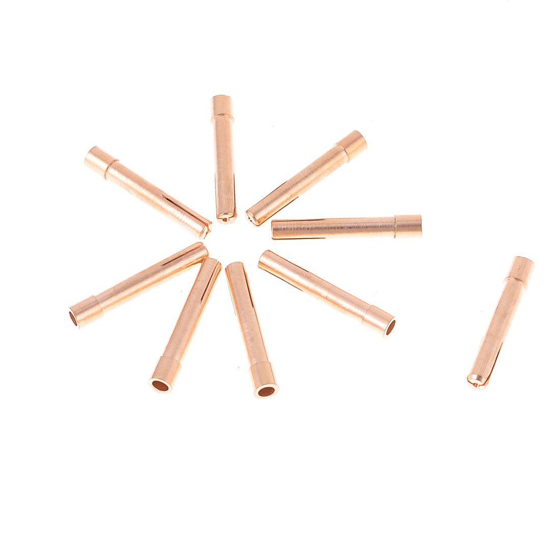 ZHuidjo 9pcs Copper MIG Contact Tips for QQ150 Argon Arc Welding Torch (SN: 267 c83 de6 576 5ff)