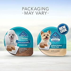 Blue Buffalo Delights Natural Adult Small Breed Wet Dog Food Cups Pate Style Grilled Chicken Flavor in Savory Juice 35oz pack of 12  Cucciolini Doodles Blue buffalo delights natural adult small breed wet dog food cups pate style grilled chicken flavor in savory juice 3 5 oz pack of 12   cucciolini doodles