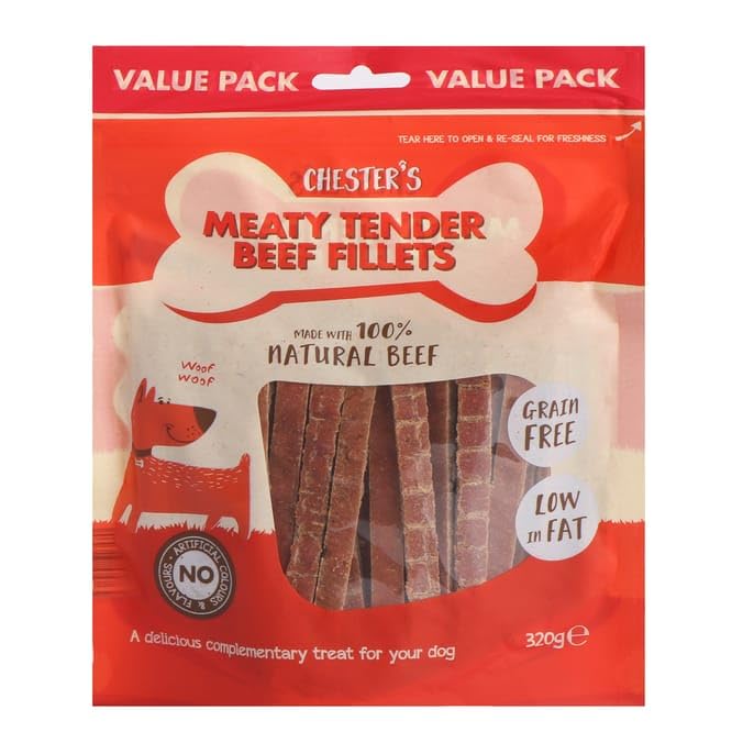 ark future Chester's Meaty Tender Beef Fillets - 1 Pack