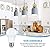 ASOMST 4-Pack A19 LED Light Bulbs, 100W Equivalent LED Bulb, 5000K 1100Lumen Light Bulb 11W, Non-Dimmable E26 Frosted Lighting, CRI 85+, No Flicker