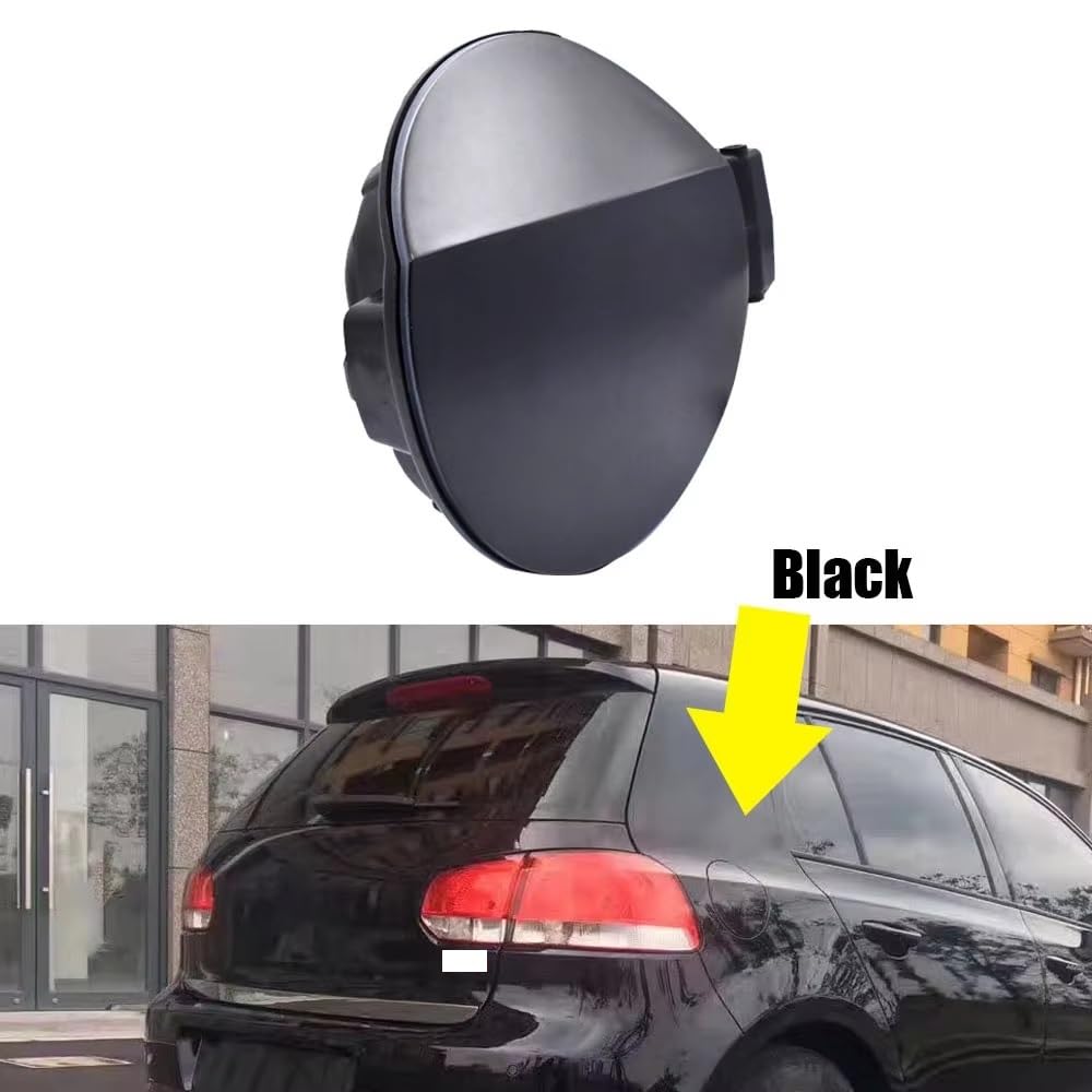 Tappo Ricambio Serbatoi Per Golf 6 Per MK6 2010-2013 Coperchio Del Serbatoio Gas Carburante Della Patta 5K6809857C 5K6809857CGRU Nero