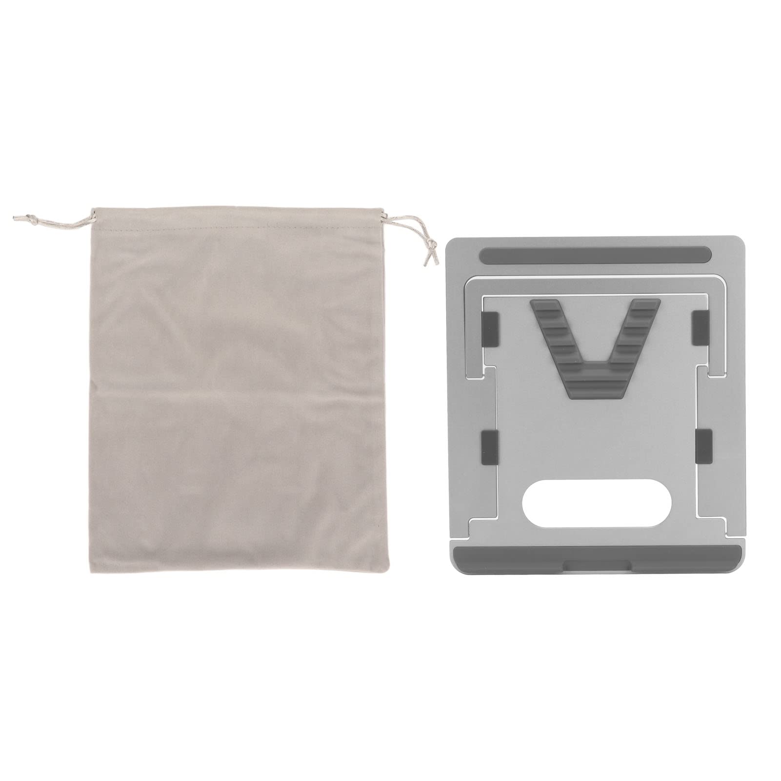 Srliya Supporto per Laptop in Alluminio, Design Ad Altezza Regolabile
