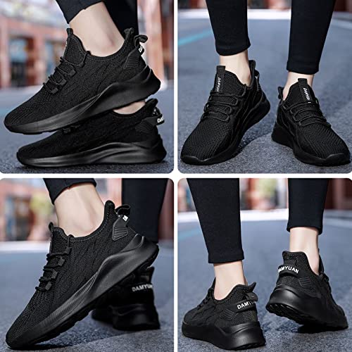 Oltyutc Womens Trainers Running Shoes Lightweight Gym Sport Workout Sneakers Walking Tennis Slip-on Shoes - Image 3