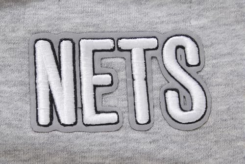 Sudadera Pro Standard NBA de Felpa con Chenille Térmica Gris XS 5