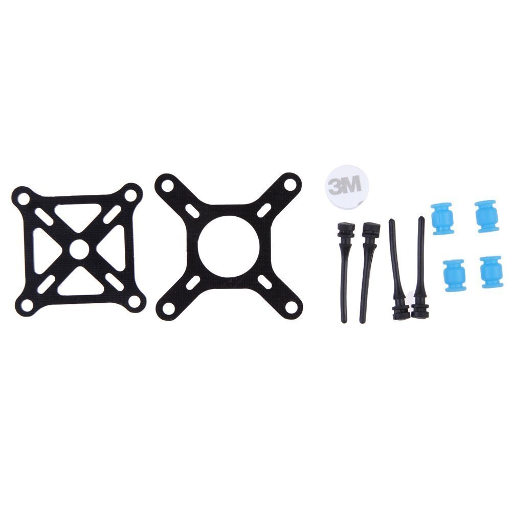 Glass Fiber Flight Controller Anti-vibration Damping Plate Shock Absorber Set for QAV250 CC3D Naze32 Mini APM Mini Flight Control — Amazon image 3