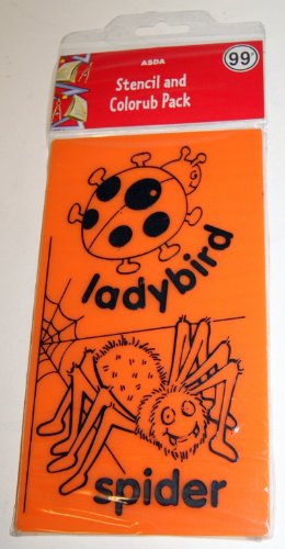Stencil And Colour Rub Pack - Asda Brand