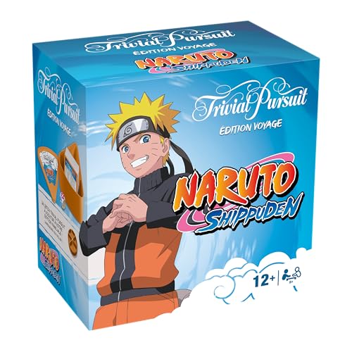 Winning Moves Trivial Pursuit Naruto Jeu Carte 12 Ans Plus - Trivia Quizz de Culture générale pour Les Fans de la série Naruto : Teste tes Connaissances avec tes Amis et ta Famille