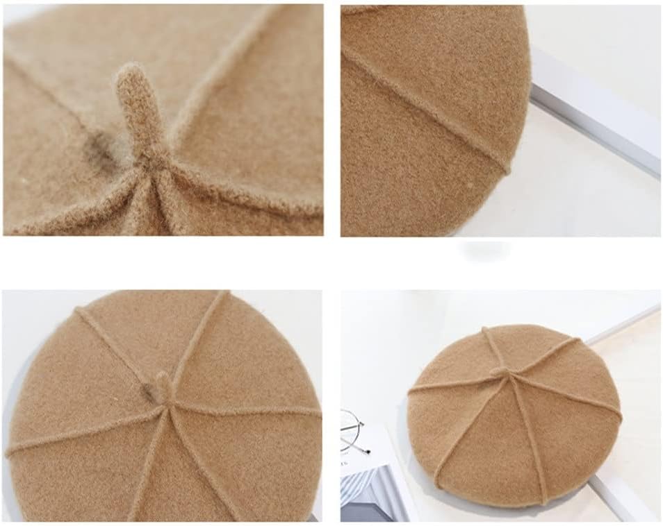 Autumn and Winter Solid Wool Children's Hexagonal Hat Bailey Hat Boys' and Girls' Fashion Versatile Fashion Hat