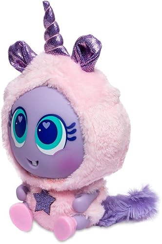 Miniatura 3 de Nerlie Distroller - Lindo disfraz de castor rosa con capucha de unicornio y zapatos rosados para muñeca Ksimerito Neonate