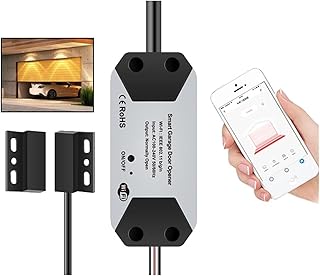 Garage Door Switch Tuya WiFi Garage Door Opener Smart Gate Door Controllor Compatible Home Smart Life